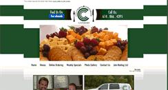 Desktop Screenshot of cccaterers.biz